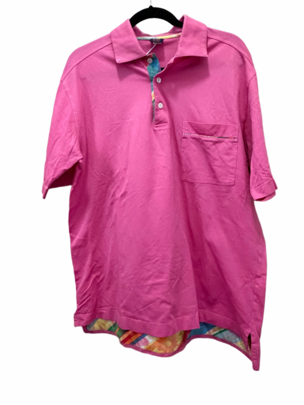 Paul & Shark Yachting Men’s Pink Cotton Polo Shirt Made In Italy Size L